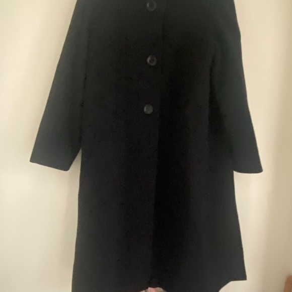 Cinzia Rocca beautiful elegant wool -cashmere coat size 16 US - Picture 1 of 4